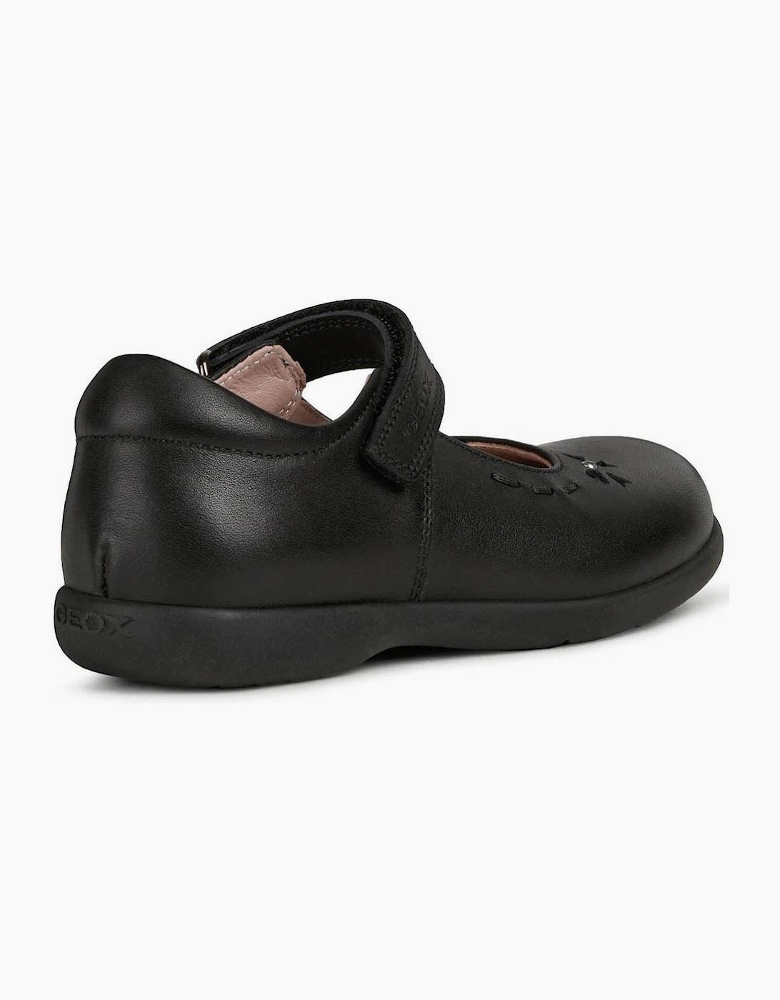 Geox Naimara Leather Black Shoes
