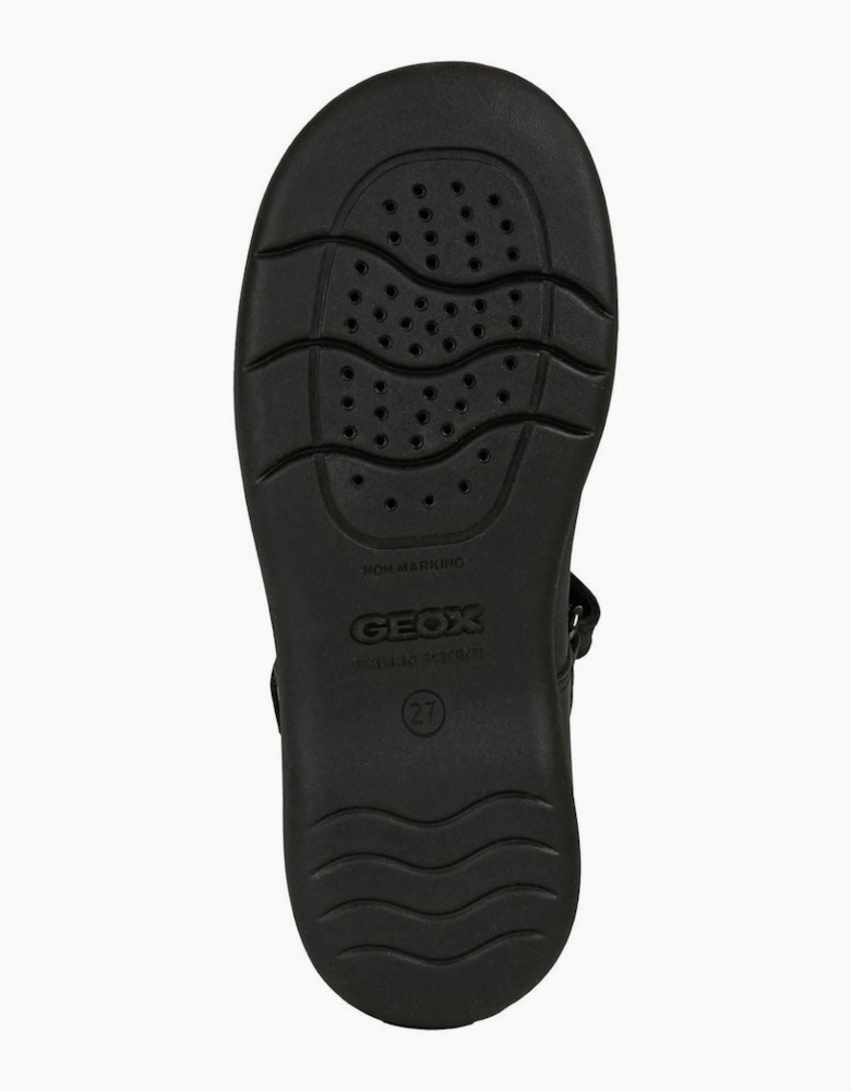 Geox Naimara Leather Black Shoes