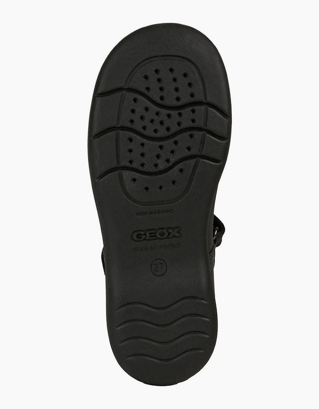 Geox Naimara Leather Black Shoes