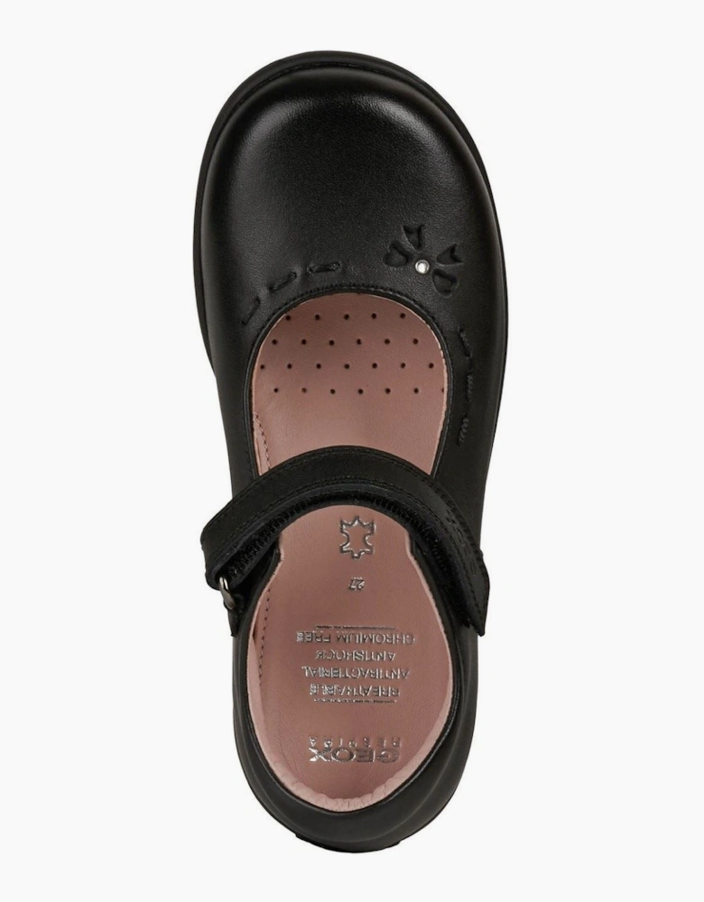 Geox Naimara Leather Black Shoes