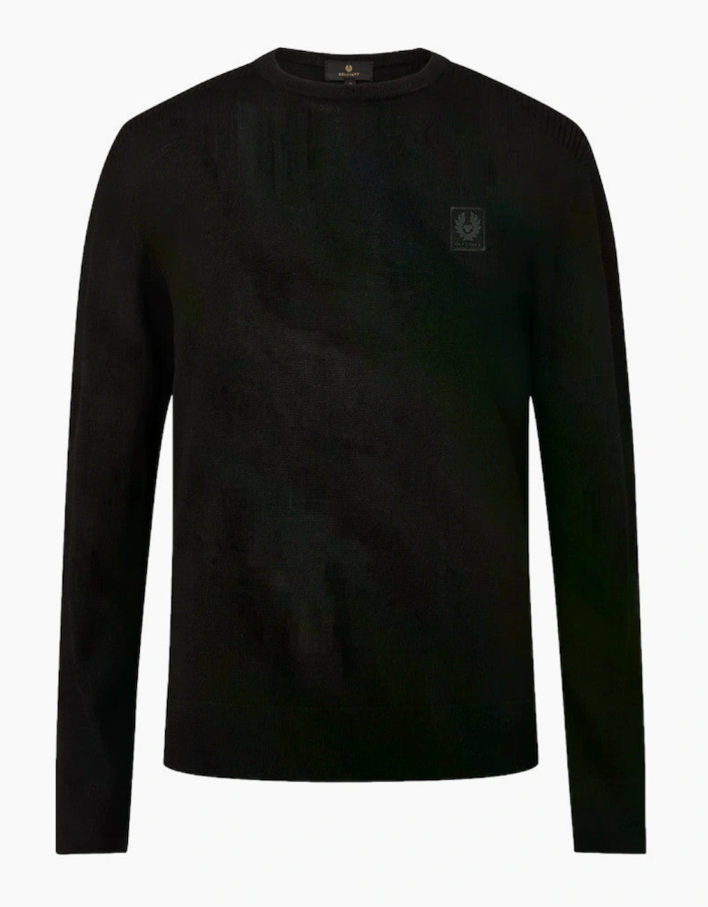 Belstaff Colden Merino Crew Neck Black