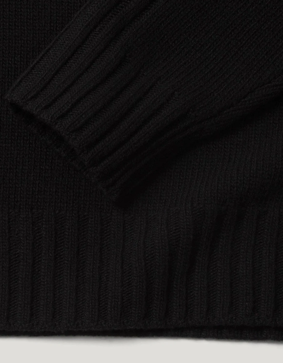 Belstaff Watch Quarter Zip Jumper Black