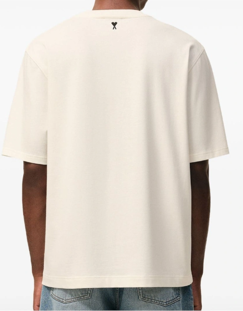 Ami Paris AMI Heritage Printed Graphic T-Shirt