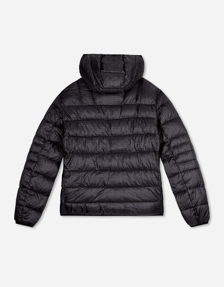 NICCE Boys Hooded Repeater Jacket Black