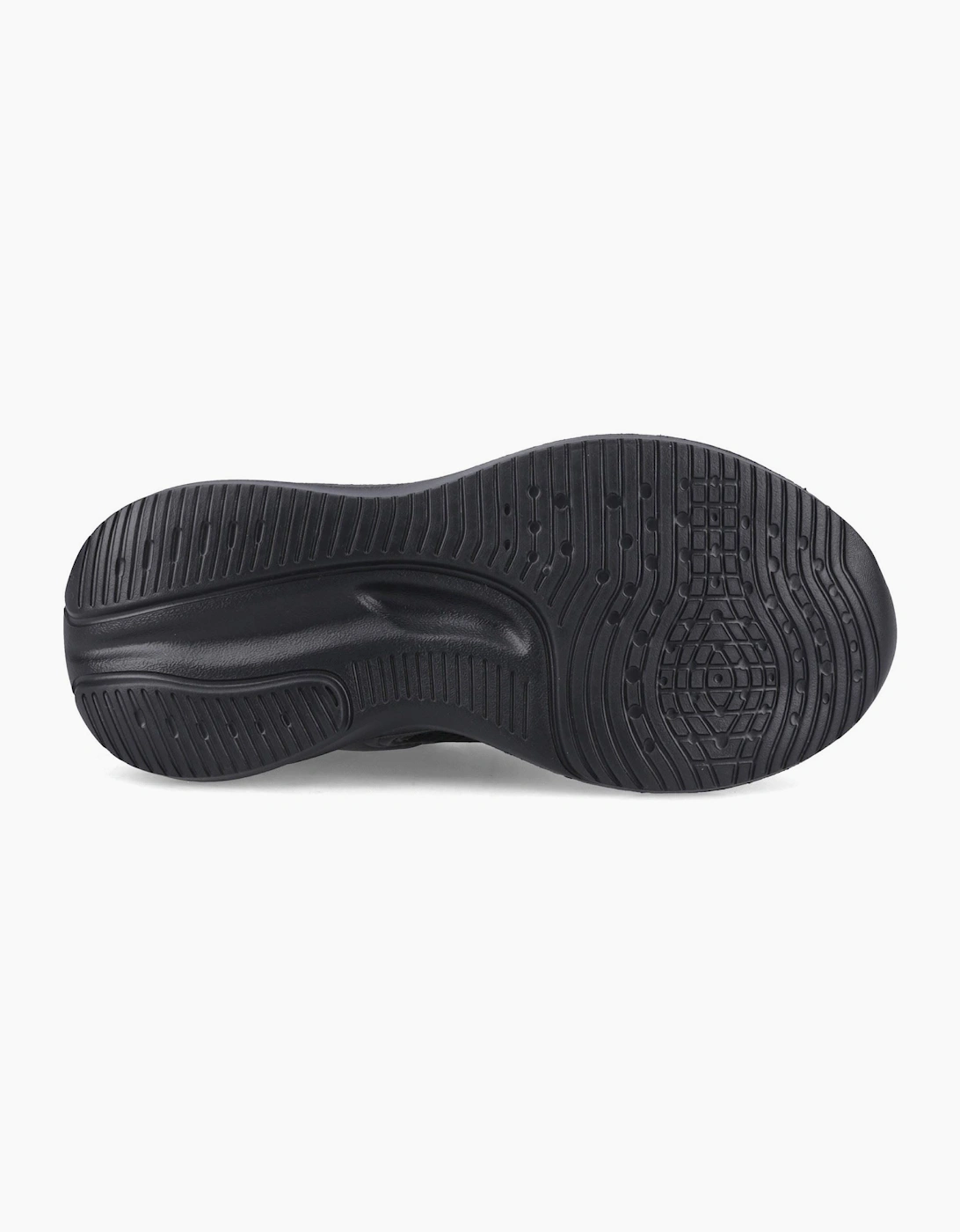 Hush Puppies Marty Textile Black Trainers