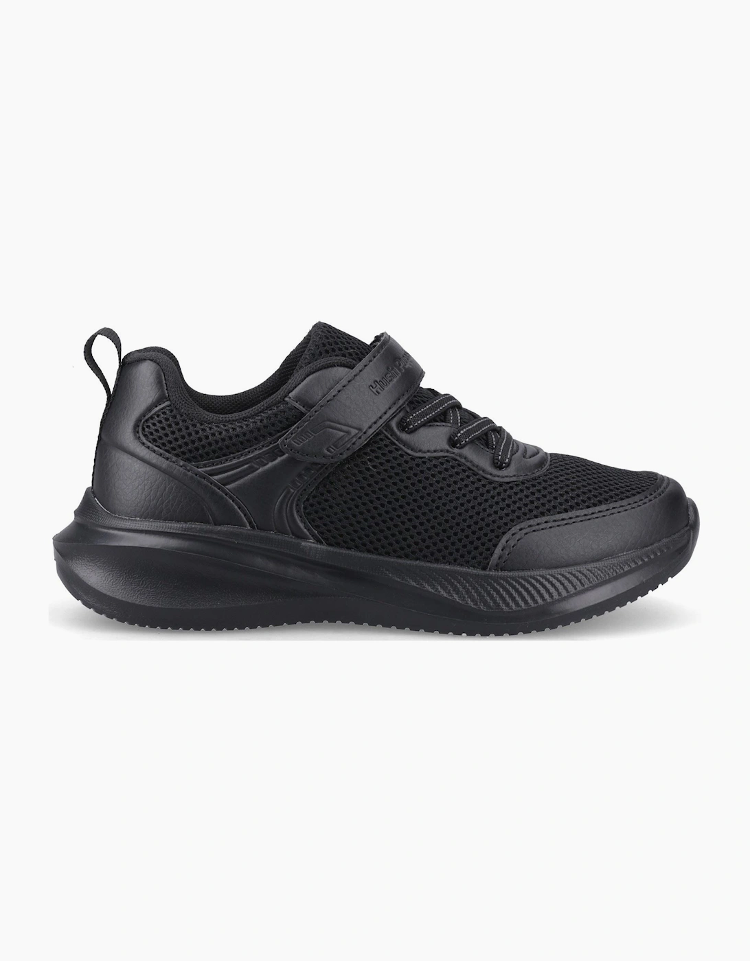 Hush Puppies Marty Textile Black Trainers