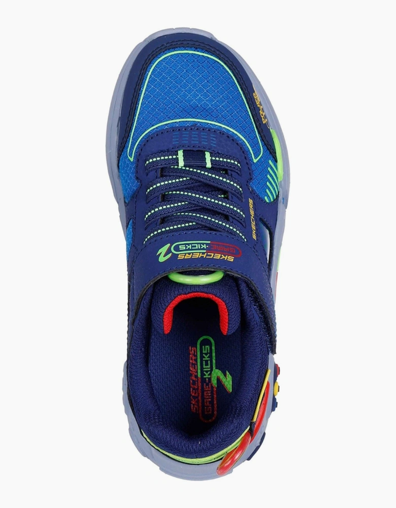Skechers Game Kicks: Gametronix 2.0 Navy/Multi Trainers