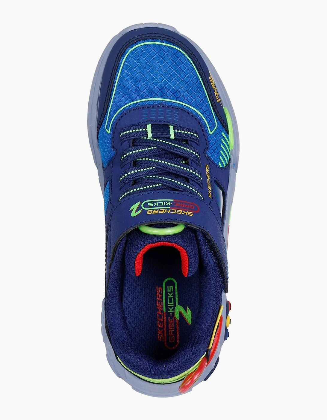 Skechers Game Kicks: Gametronix 2.0 Navy/Multi Trainers