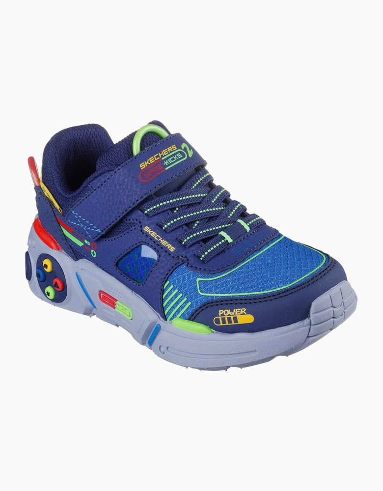 Skechers Game Kicks: Gametronix 2.0 Navy/Multi Trainers