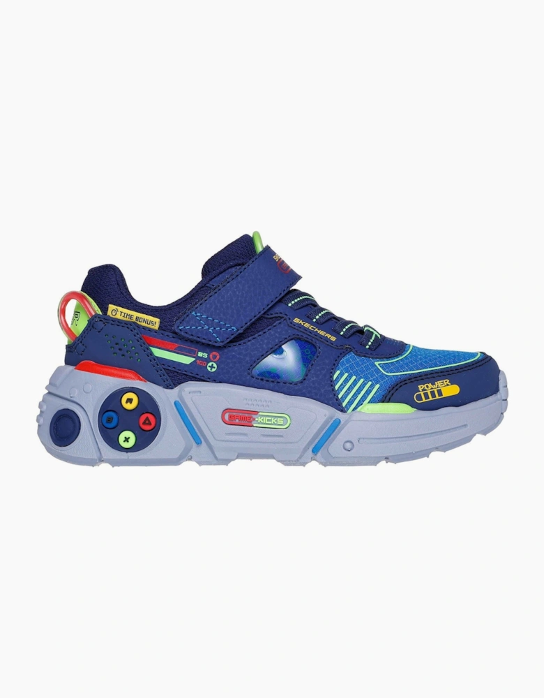 Skechers Game Kicks: Gametronix 2.0 Navy/Multi Trainers