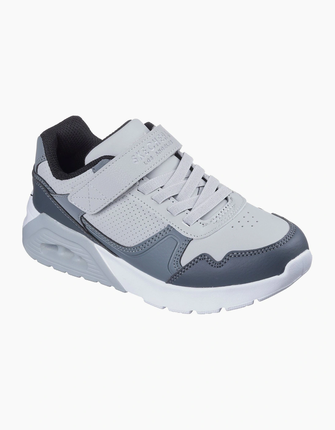 Skechers Boy's Skechers Uno Lite 2.0 Pillar Duo Light Grey Trainers