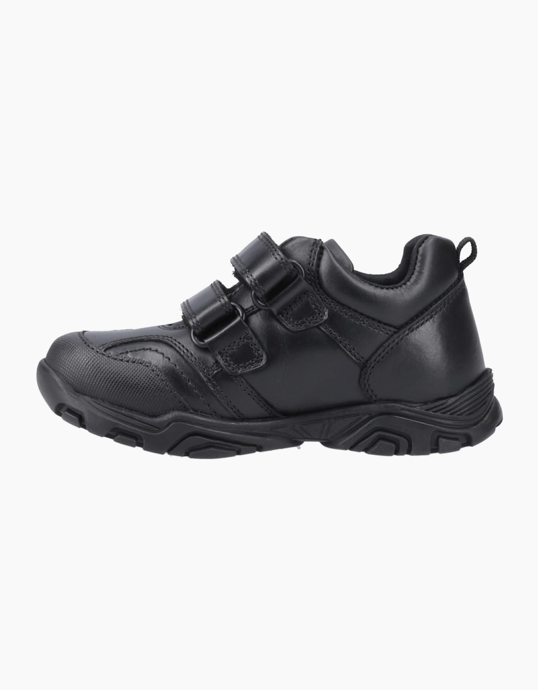 Hush Puppies Leroy Leather Black Shoes