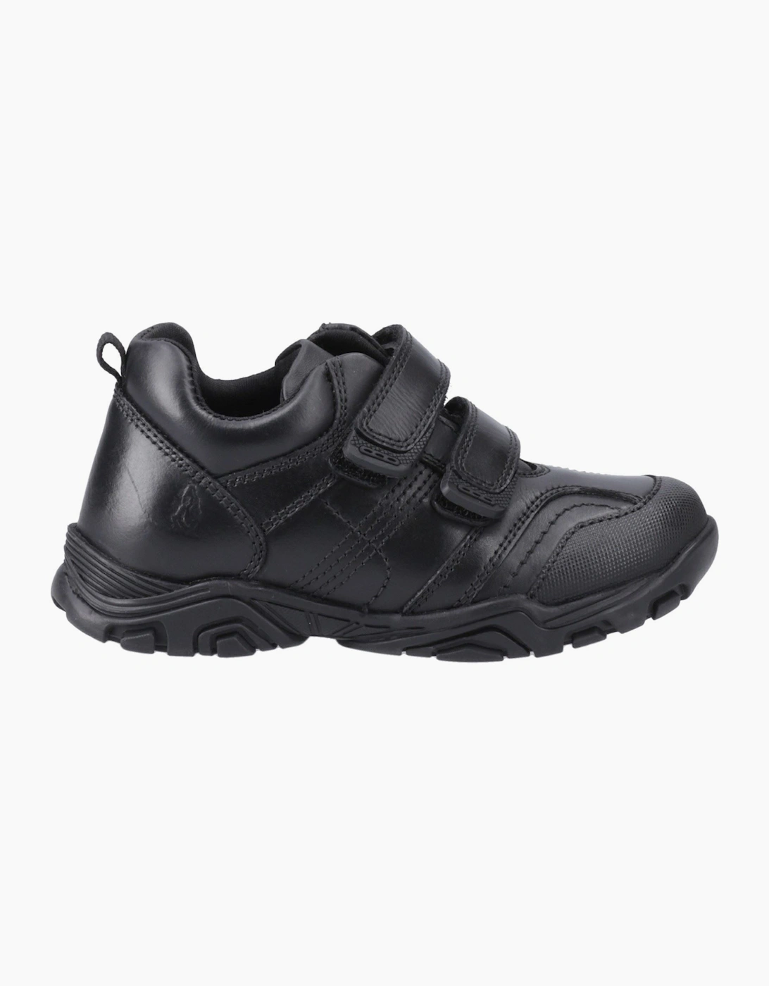 Hush Puppies Leroy Leather Black Shoes