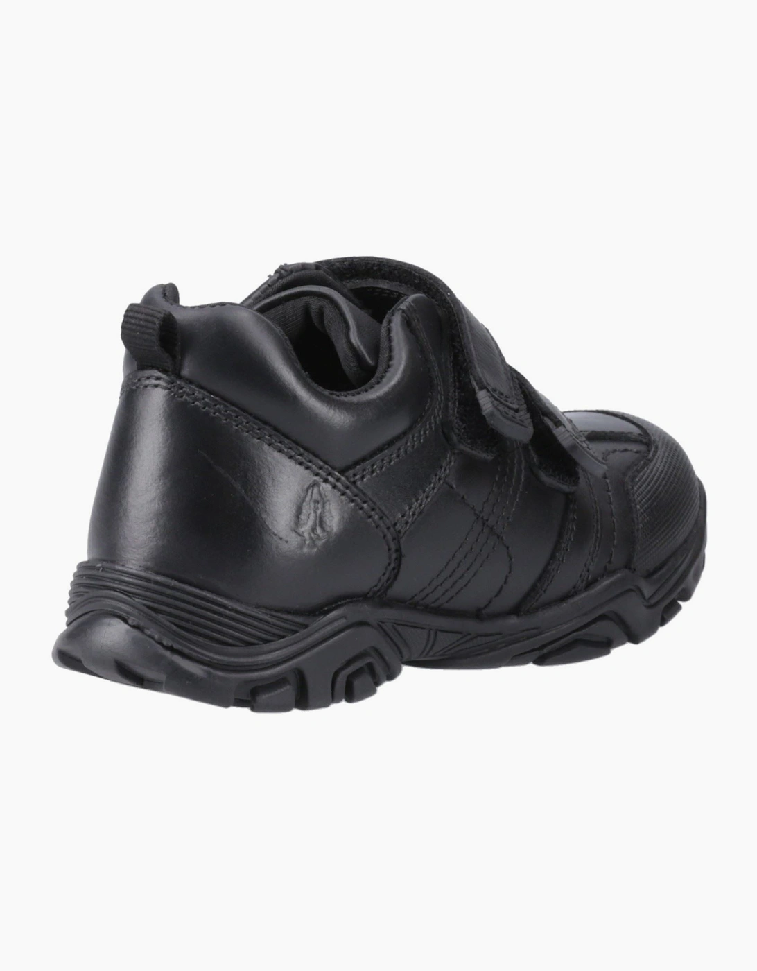 Hush Puppies Leroy Leather Black Shoes