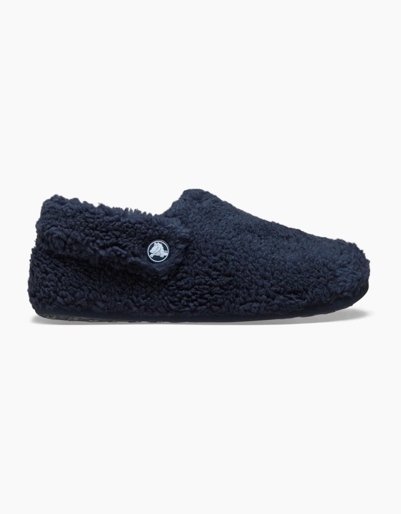 Crocs Classic Cozzzy Polyester Navy Slippers