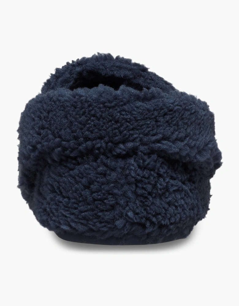 Crocs Classic Cozzzy Polyester Navy Slippers