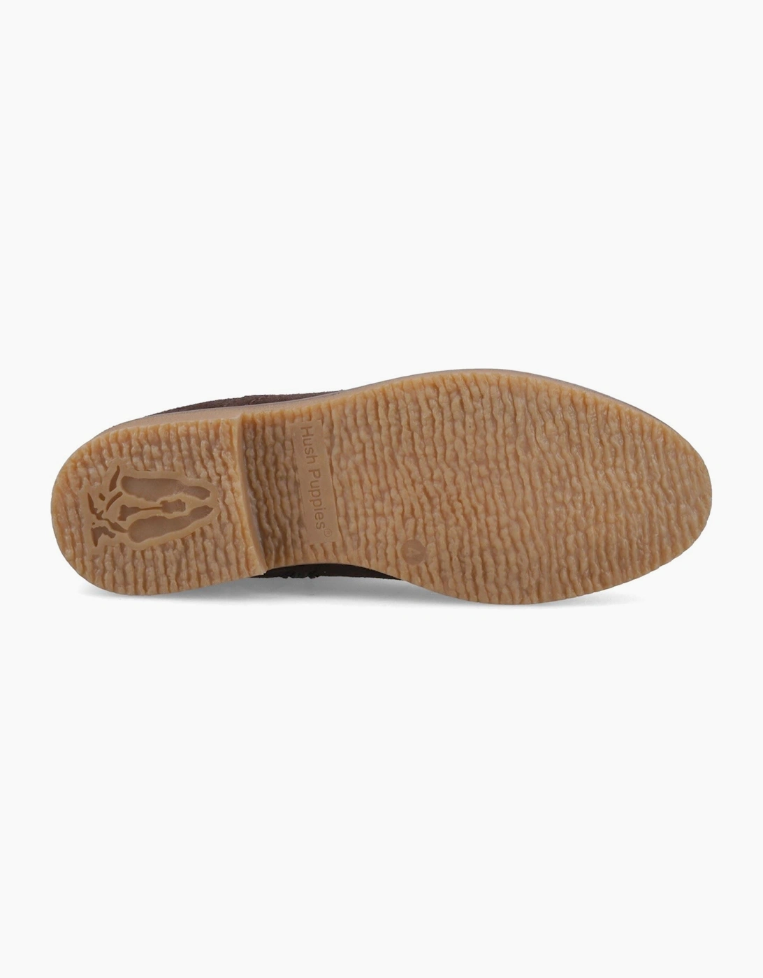 Hush Puppies Maddy Suede Women's Chocolate Wide Fit Boots