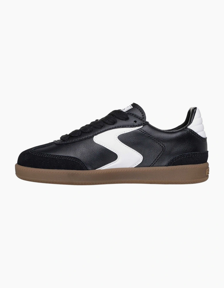 Skechers Hotshot Junior Varsity Black/White Trainers