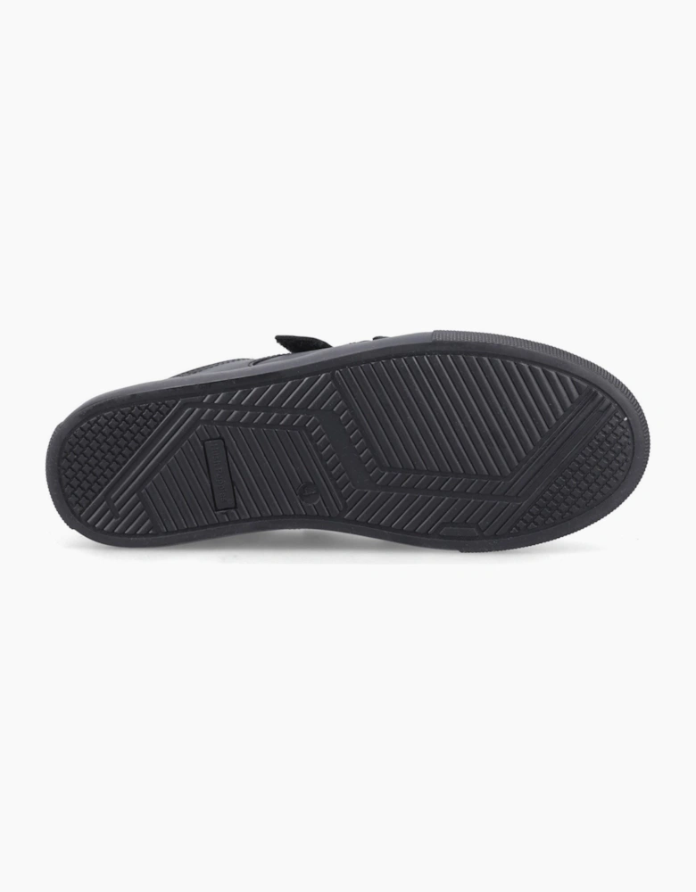 Hush Puppies Daxton Leather Black Trainers