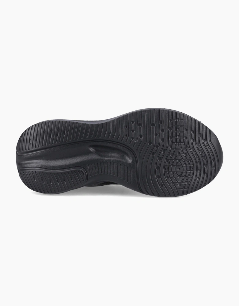 Hush Puppies Marty Trainer Textile Black Trainers
