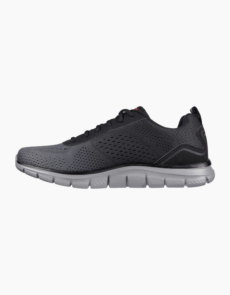 Skechers Track - Ripkent Textile Men's Black/Charcoal Trainers