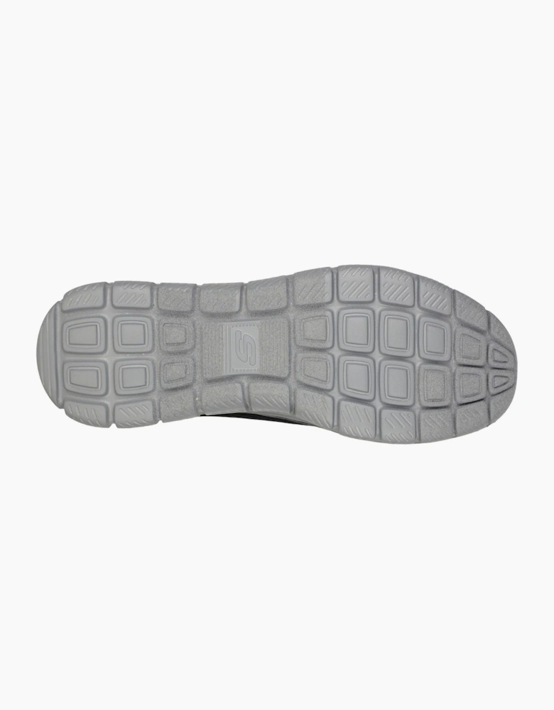 Skechers Track - Ripkent Textile Men's Black/Charcoal Trainers