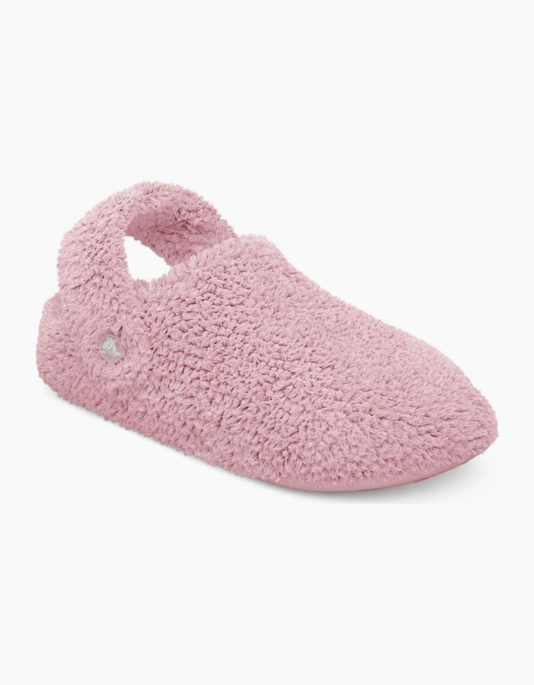 Crocs Classic Cozzzy Polyester Girl's Pink Milk Slippers