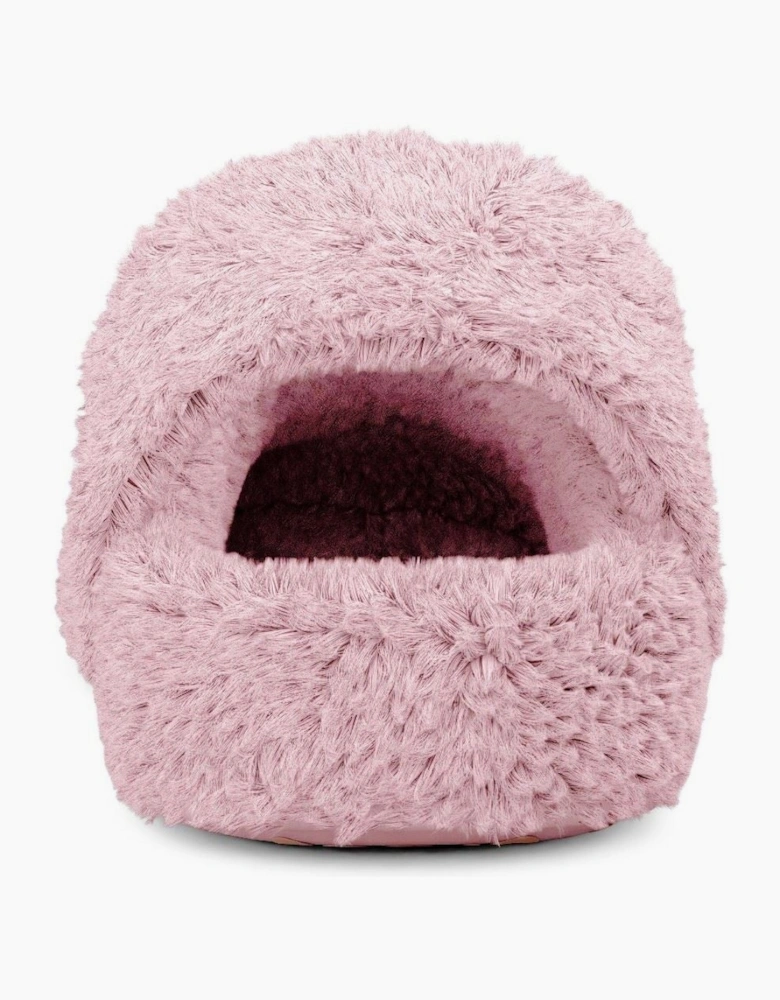 Crocs Classic Cozzzy Polyester Girl's Pink Milk Slippers