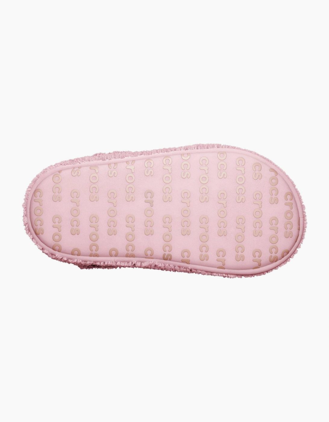 Crocs Classic Cozzzy Polyester Girl's Pink Milk Slippers