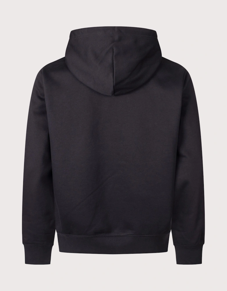 Relaxed Fit Essential Simple Dome Hoodie