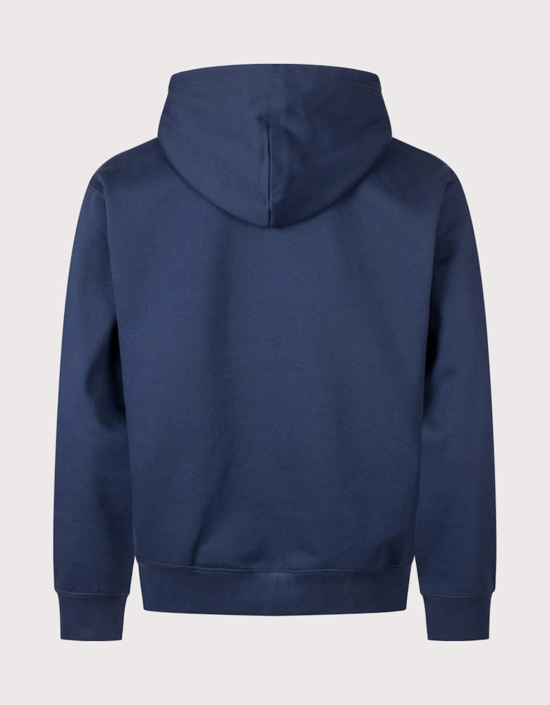 Relaxed Fit Essential Simple Dome Hoodie