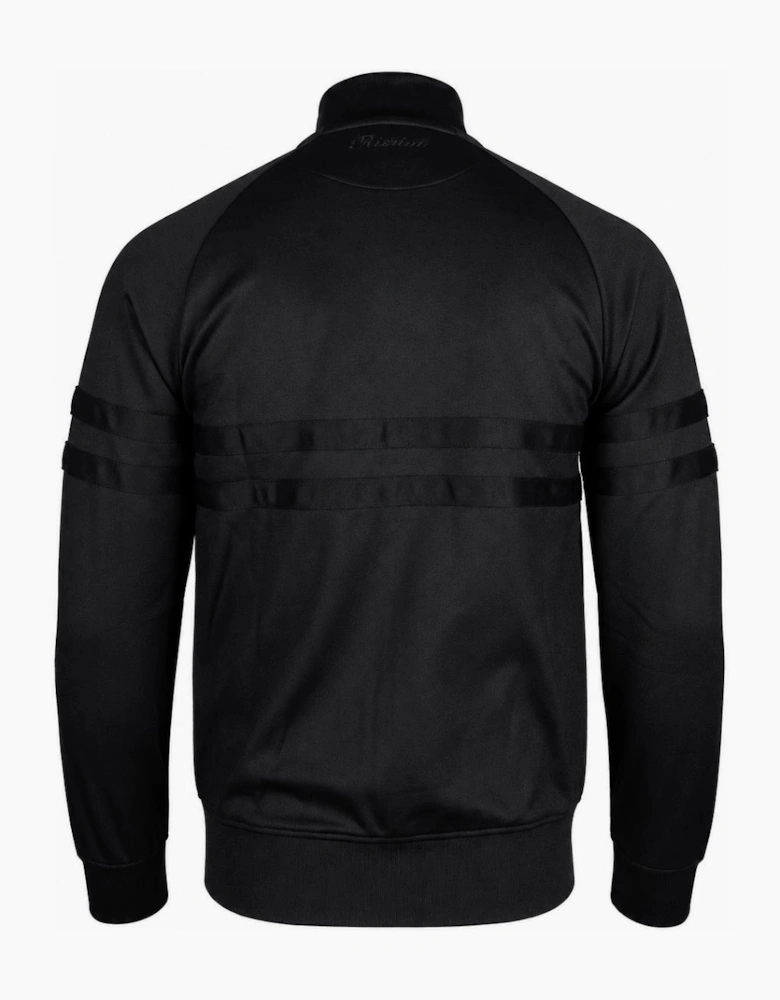 Ellesse Rimini Track Top Jacket Black Mono