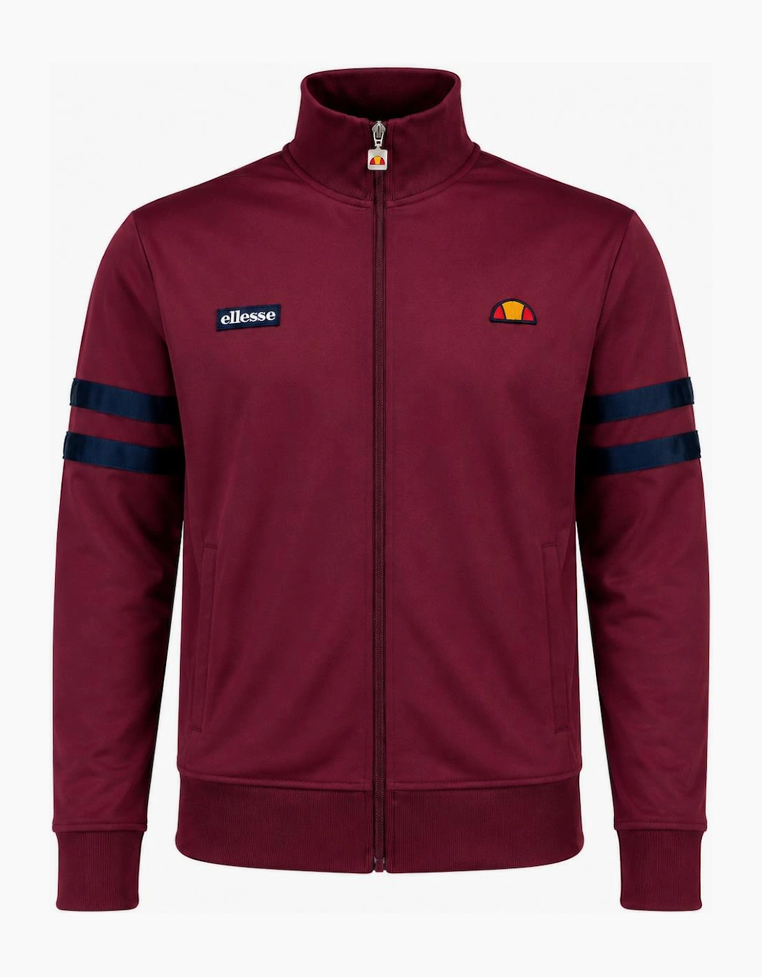 Ellesse Roma Track Top Jacket Burgundy/Navy