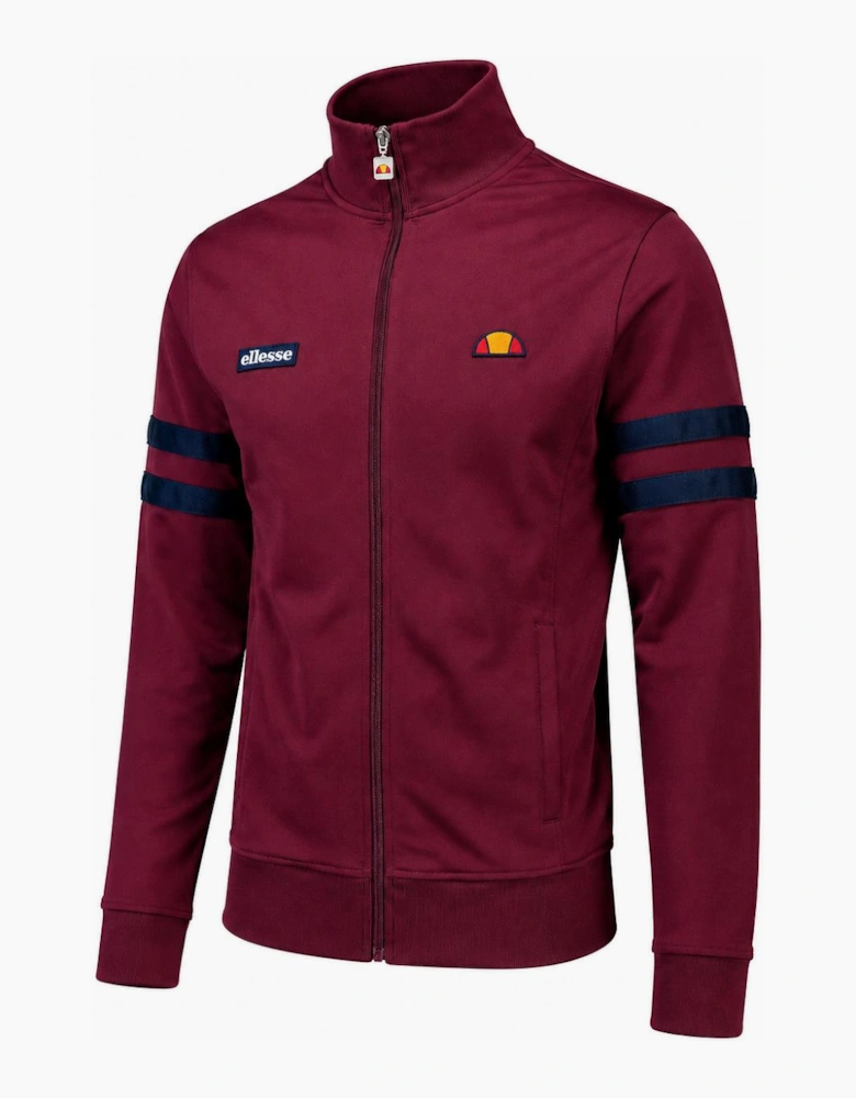 Ellesse Roma Track Top Jacket Burgundy/Navy