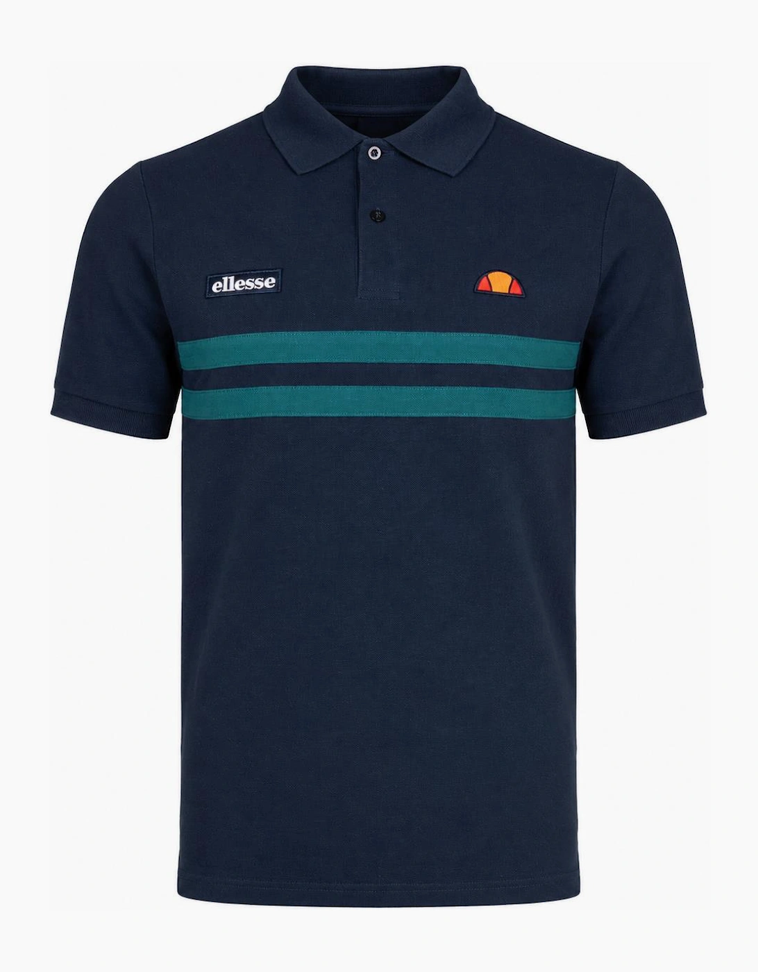 Ellesse Muccia Polo Shirt Navy/Teal