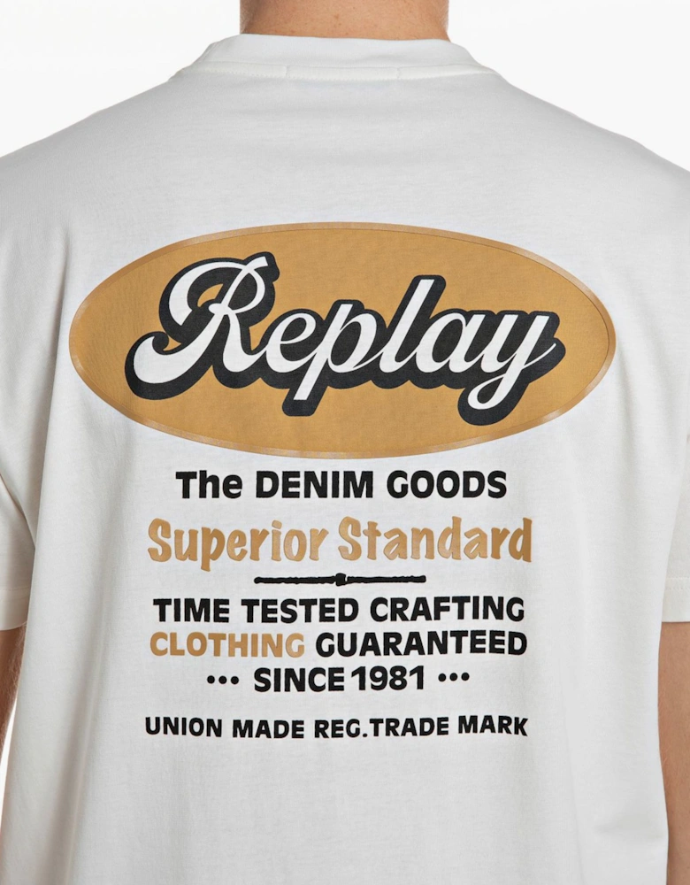 Replay denim goods superior standard OFF WHITE