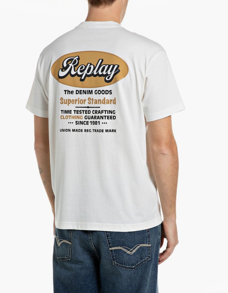 Replay denim goods superior standard OFF WHITE
