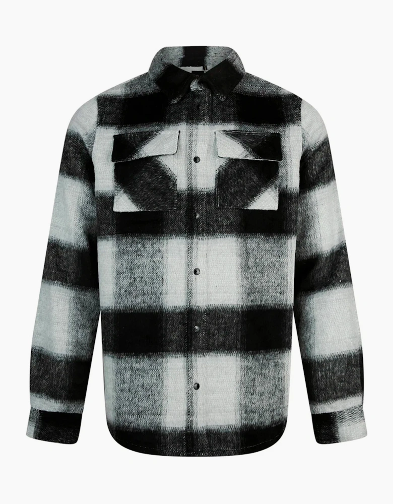 Luke 1977 Ettrick Overshirt Charcoal check