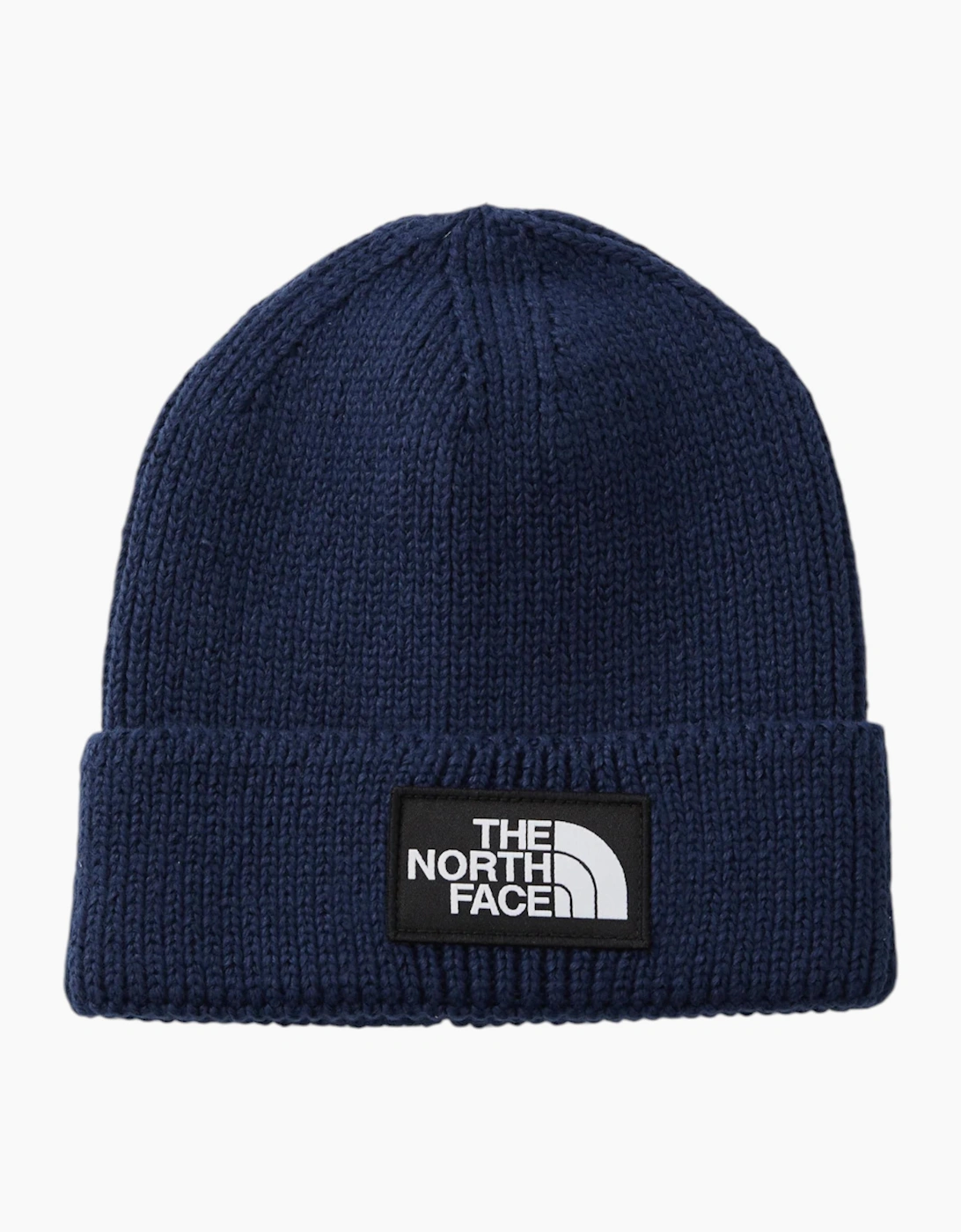 The Nort Face Hat Logo Box Cuffed Beanie Hat Unisex