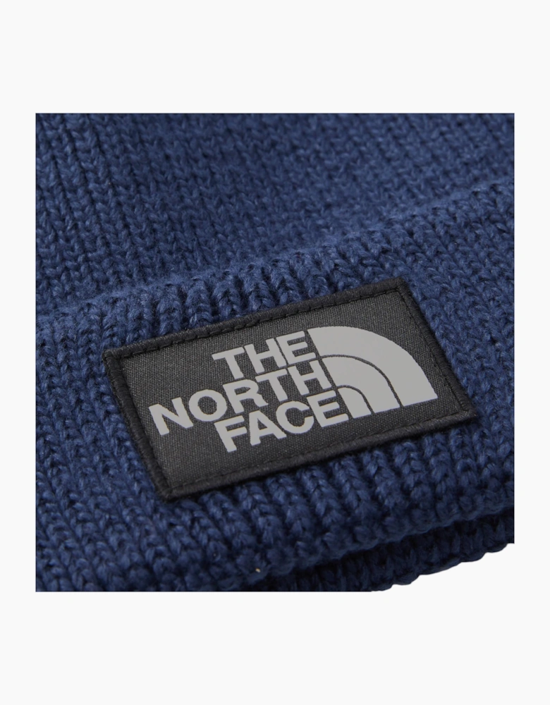 The Nort Face Hat Logo Box Cuffed Beanie Hat Unisex