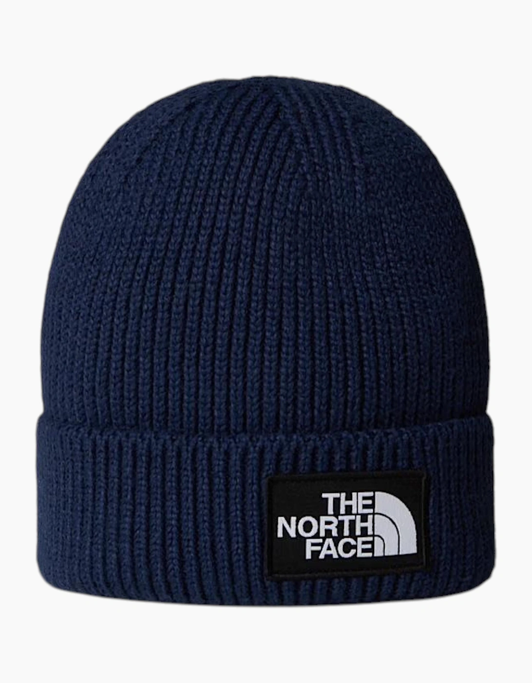 The Nort Face Hat Logo Box Cuffed Beanie Hat Unisex