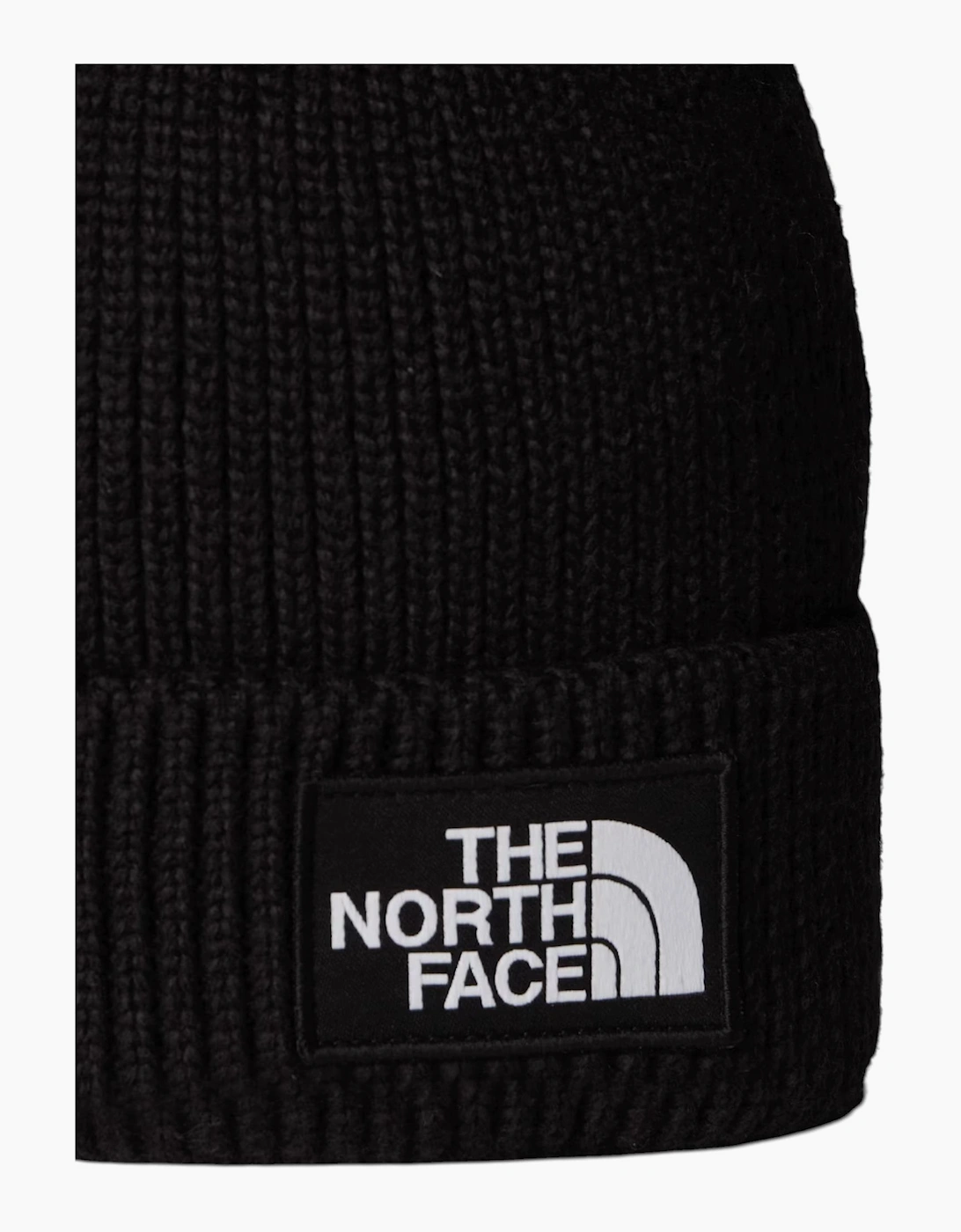 The Nort Face Hat Logo Box Cuffed Beanie Hat Unisex