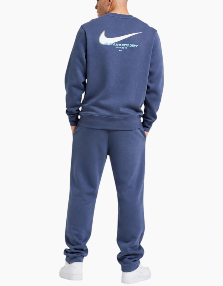Nike Mens Tracksuit Athletic Dept Crew Sweatshirt Fleece Jogger Relaxed Fit