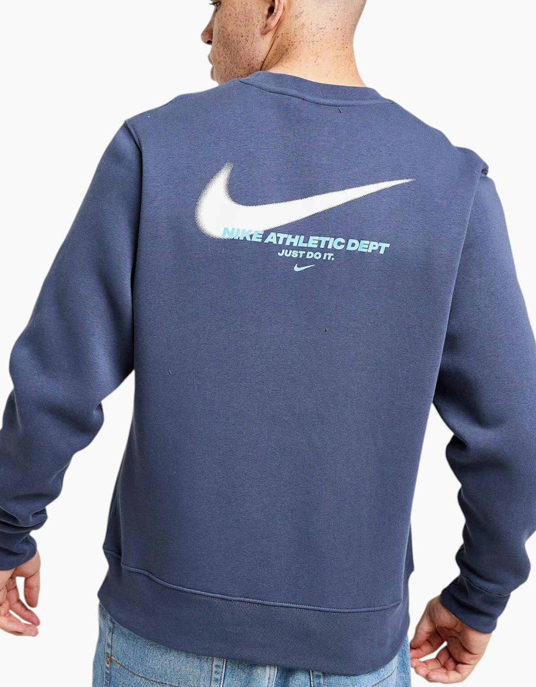 Nike Mens Tracksuit Athletic Dept Crew Sweatshirt Fleece Jogger Relaxed Fit