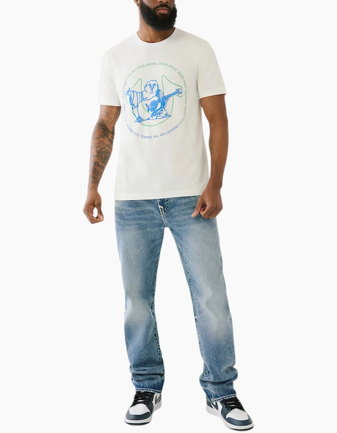 True Religion 108038 Mens T Shirts Summer Top
