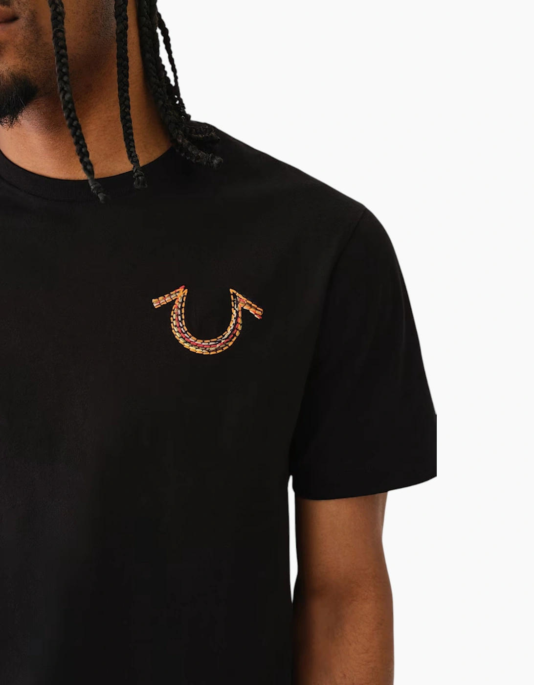 True Religion Mens T Shirts Cotton Top