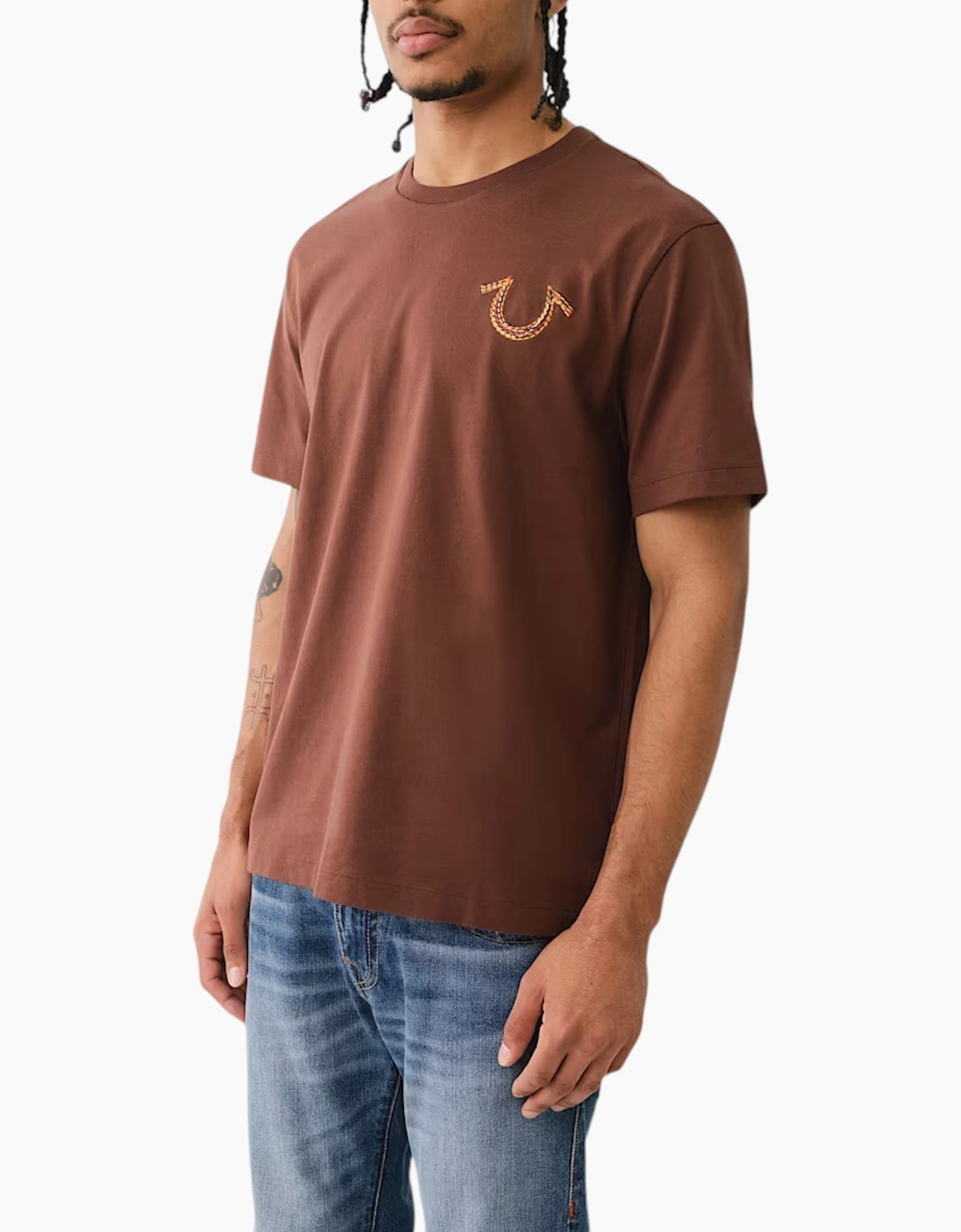 True Religion Mens T Shirts Cotton Top