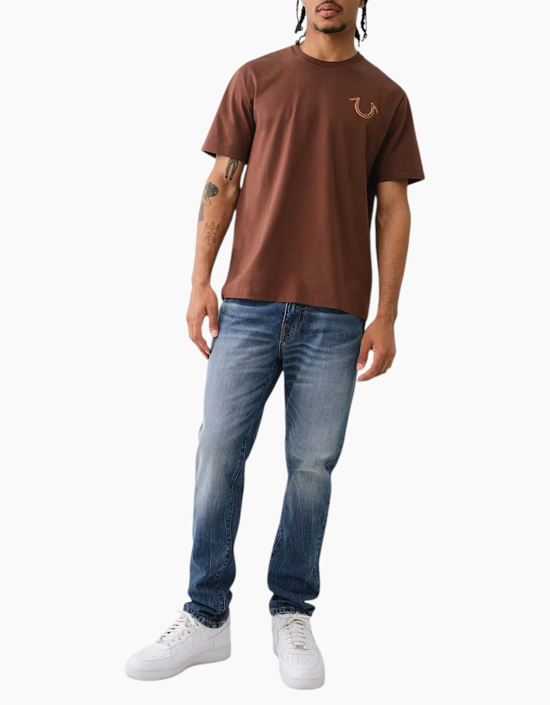 True Religion Mens T Shirts Cotton Top