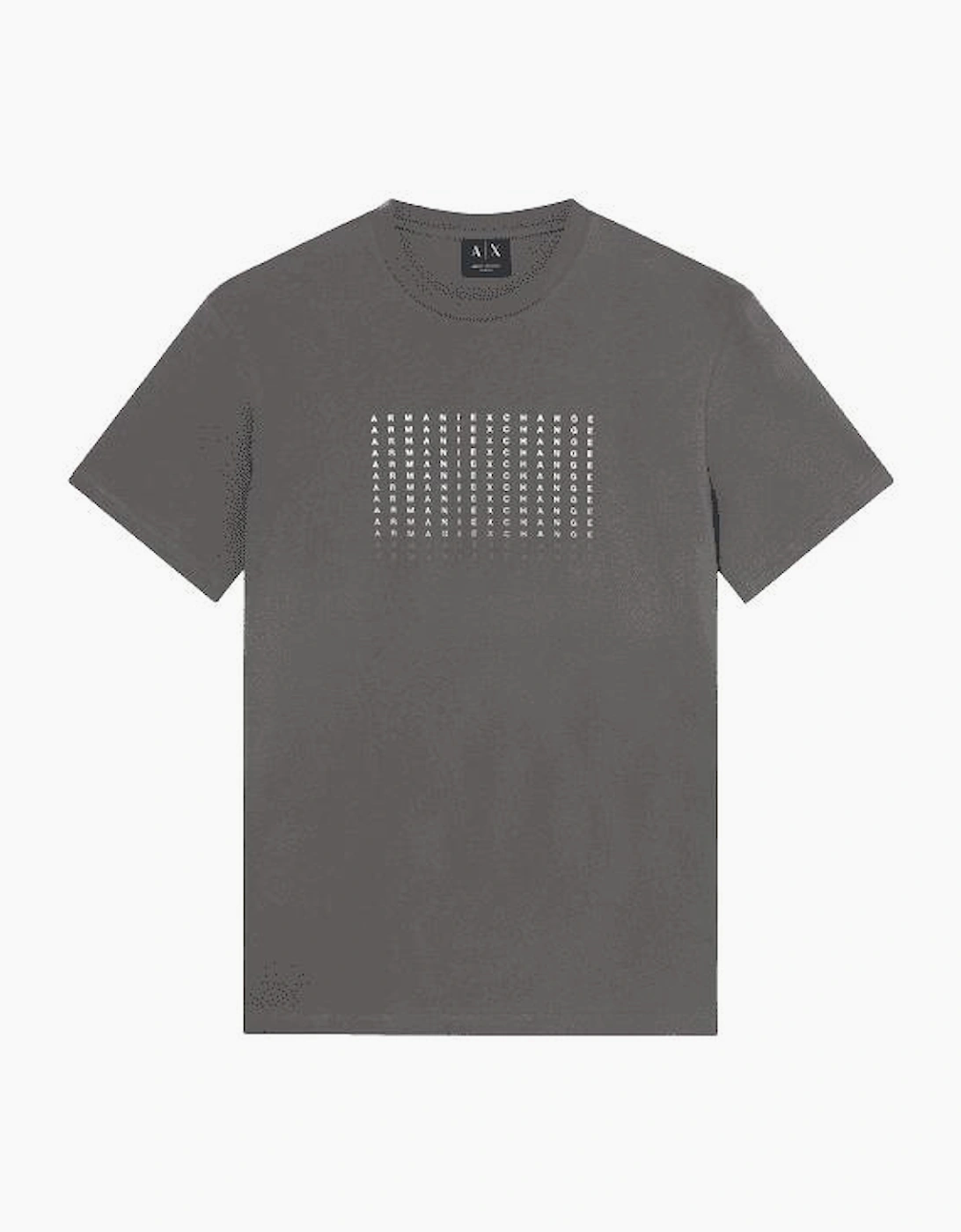 Slim Fit Repeat Logo Chimera Grey T-Shirt