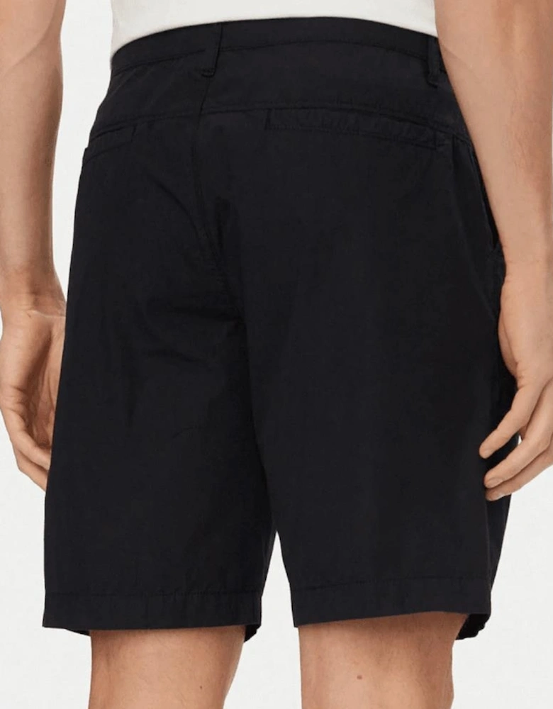 Cotton Blend Lightweight Navy Chino Shorts